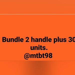 Bundle.for two handle and 30 unit replacement